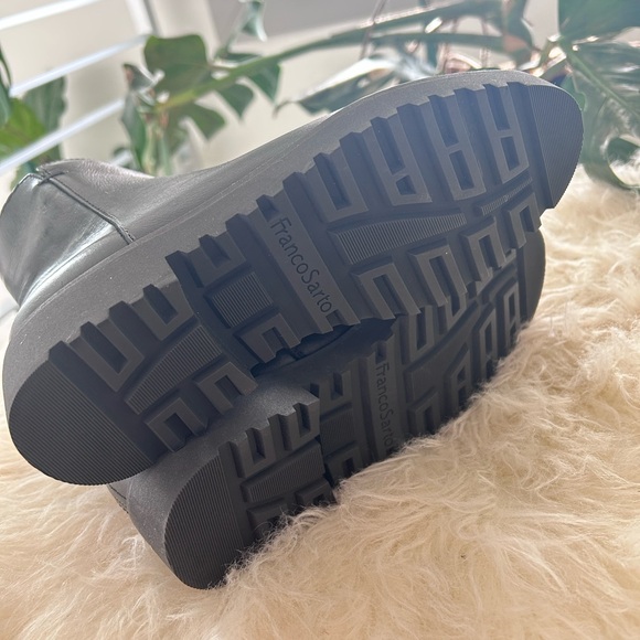 Franco Sarto Women’s Kids Leather Winter Boots size 5 - Picture 7 of 8